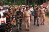 Route march by Seema Suraksha Bal in Kalladka
